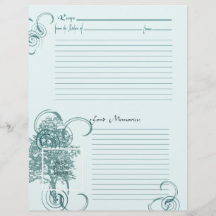 Speicher- und Rezessionsseite Flyer