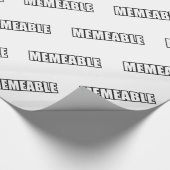 SPEICHERBAR GESCHENKPAPIER (Ecke)