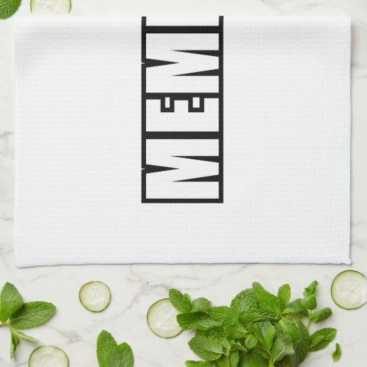 SPEICHERBAR GESCHIRRTUCH (Gefaltet)