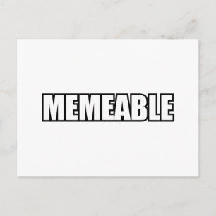 SPEICHERBAR POSTKARTE