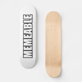 SPEICHERBAR SKATEBOARD (Vorderseite)