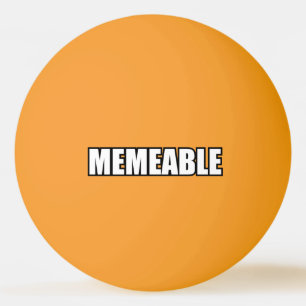 SPEICHERBAR TISCHTENNISBALL