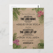 Speicherkarten für die Bibelverse Postkarte (Vorne/Hinten)