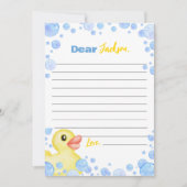 Speicherkartennummer für die Gummiendkopplung Dankeskarte (Vorderseite)