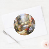 Speicherleitung I Runder Aufkleber (Umschlag)