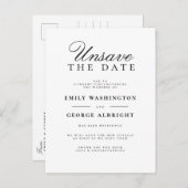 Speichern der Ankündigung des neuen Datums für die (Vorne/Hinten)