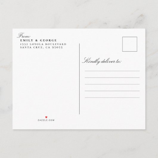 Speichern der Ankündigung des neuen Datums für die (Rückseite)