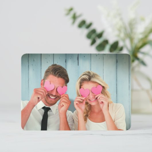 Speichern der Ankündigungen des Datums (rosa) (Stehend Vorderseite)