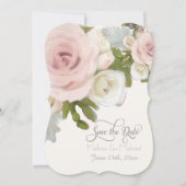 Speichern der Ankündigungen Elegante Rose Succulen (Vorderseite)