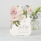 Speichern der Ankündigungen Elegante Rose Succulen (Stehend Vorderseite)