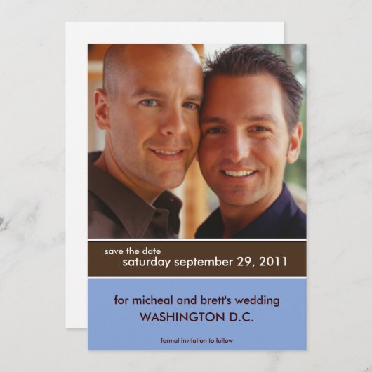 Speichern der Ankündigungen für das Datum {Farbblo (Vorne/Hinten)