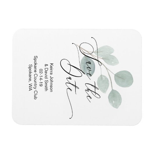 Speichern der Date Magnet-Erinnerung Magnet (Horizontal)