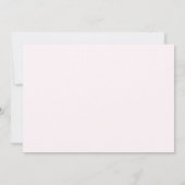 Speichern der Datumskarten Save The Date (Rückseite)