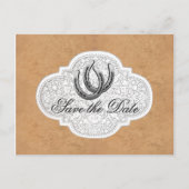 Speichern der Datumskarten und POSTCARDS Ankündigungspostkarte (Vorderseite)