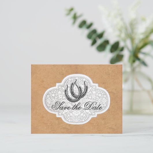 Speichern der Datumskarten und POSTCARDS Ankündigungspostkarte (Stehend Vorderseite)