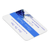 Speichern der Datumsmagnete - Blue Graduation Cap Magnet (Rechte Seite)