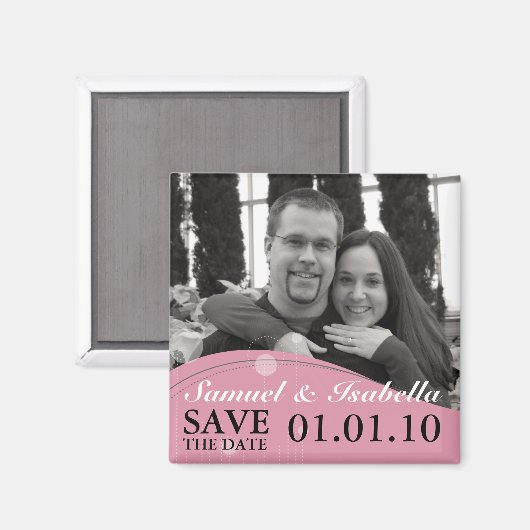 Speichern der Datumsmagnete Magnet (Vorderseite/Rückseite)