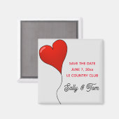 Speichern des Datums-Magneten Magnet (Vorderseite/Rückseite)