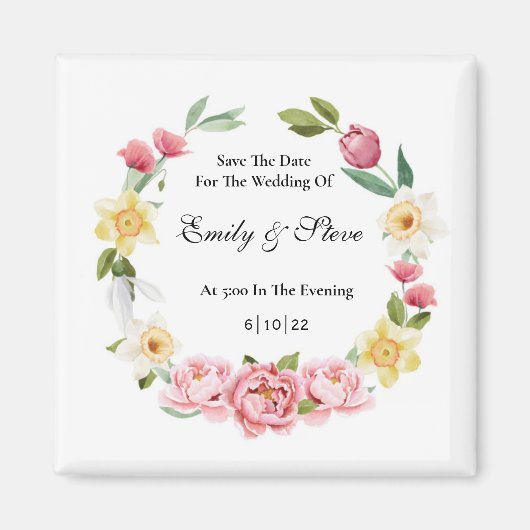 Speichern des Datumsfelds Magnet (Vorne)