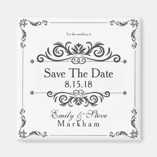 Speichern des Datumsfelds Magnet (Vorne)