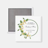 Speichern des Datumsfelds Magnet (Vorderseite/Rückseite)