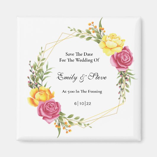 Speichern des Datumsfelds Magnet (Vorne)