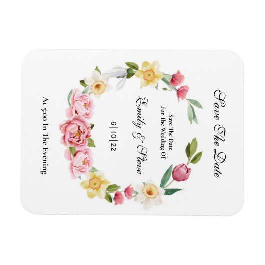 Speichern des Datumsfelds Magnet (Horizontal)