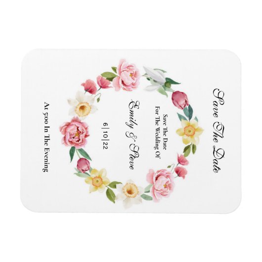 Speichern des Datumsfelds Magnet (Horizontal)