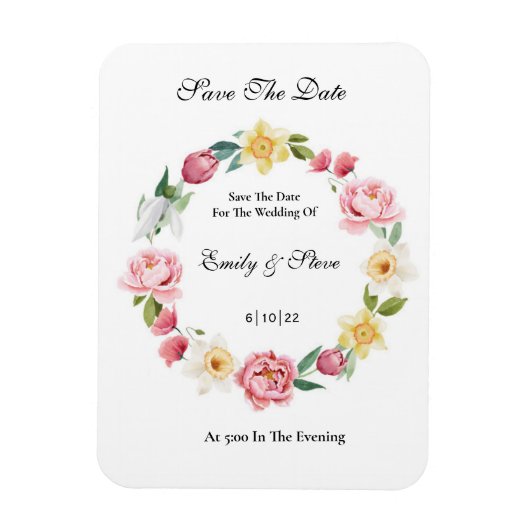 Speichern des Datumsfelds Magnet (Vertikal)