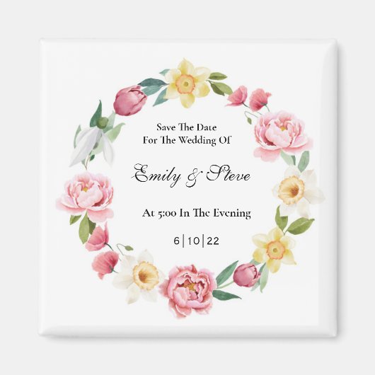 Speichern des Datumsfelds Magnet (Vorne)