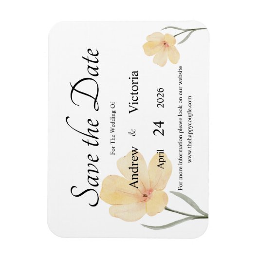 Speichern des Datumsfelds Magnet (Vertikal)