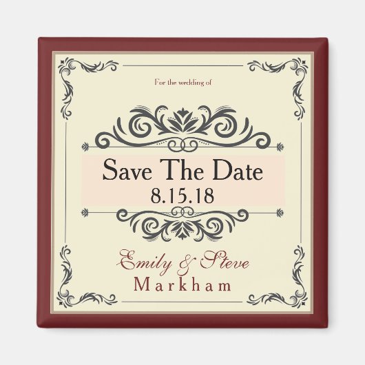 Speichern des Datumsfelds Magnet (Vorne)