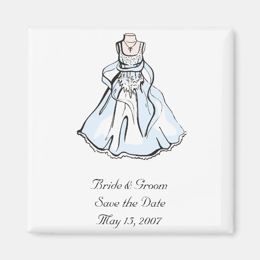 Speichern des Datumsfensters Magnet (Vorne)