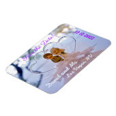 Speichern des Datumsfensters Magnet (Linke Seite)