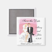 Speichern des Datumsfensters Magnet (Vorderseite/Rückseite)