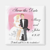 Speichern des Datumsfensters Magnet (Vorne)