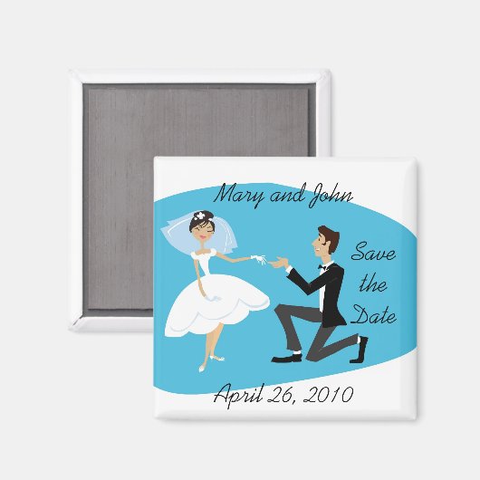 Speichern des Datumsfensters Magnet (Vorderseite/Rückseite)