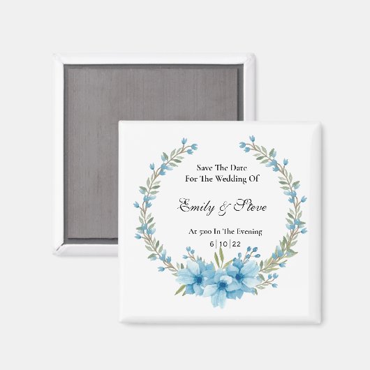 Speichern des Datumsfensters Magnet (Vorderseite/Rückseite)