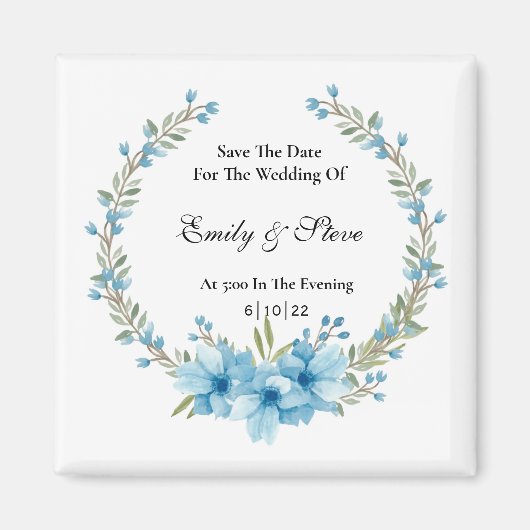 Speichern des Datumsfensters Magnet (Vorne)