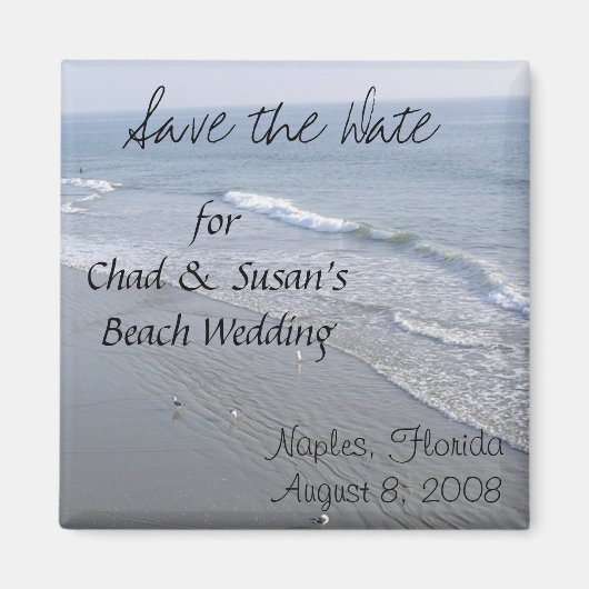 Speichern des Datumsfensters Magnet (Vorne)