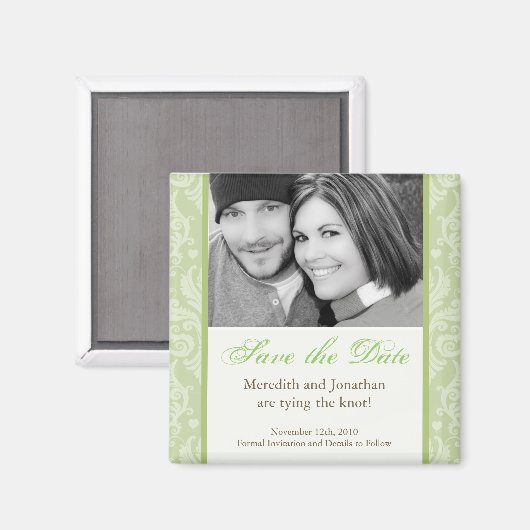 Speichern des Datumsfensters Magnet (Vorderseite/Rückseite)