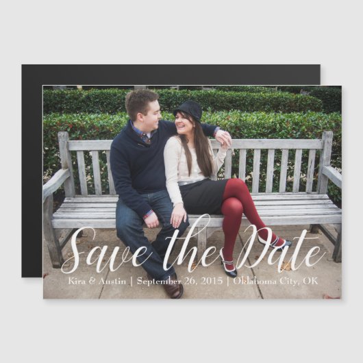 Speichern des Datumsfensters Magneteinladung (Vorne/Hinten)