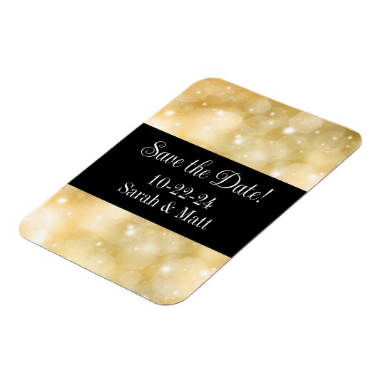 Speichern des Datumsmagneten Gold Magnet (Linke Seite)