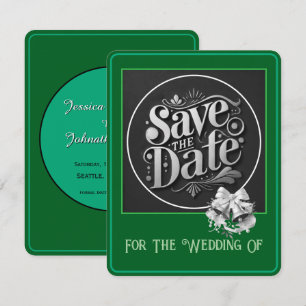 Speichern Sie das Datum auf der Green Card Save The Date