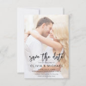 Speichern Sie das Datum Bild Foto Hochzeit Save The Date (Vorderseite)