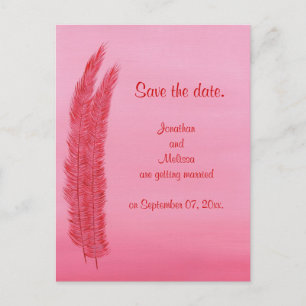 Speichern Sie das Datum der Hochzeitspostkarten, R Ankündigungspostkarte