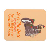 Speichern Sie das Datum Magnet Biker / Motorrad Ho (Horizontal)