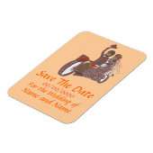 Speichern Sie das Datum Magnet Biker / Motorrad Ho (Linke Seite)