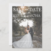Speichern Sie das Datum Save The Date (Vorderseite)
