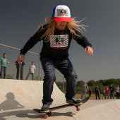 Speichern Sie das Skateboard für den Skate Planet Truckerkappe